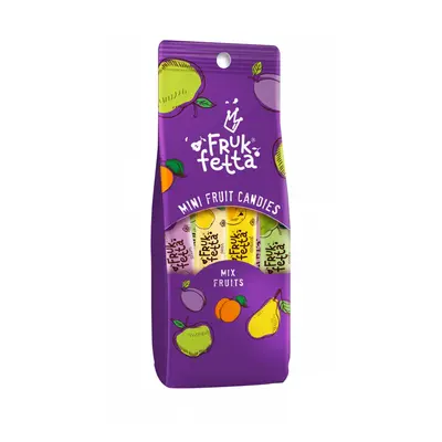 Sergio Ovocný snack Frukfetta mix fruits 120 g