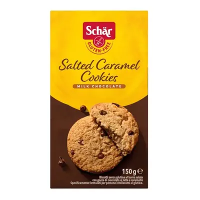 Schar Schär Salted Caramel Cookie slaný karamel sušenky bez lepku 150 g