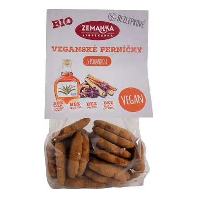 Zemanka Bezlepkové veganské bio perníčky 100 g