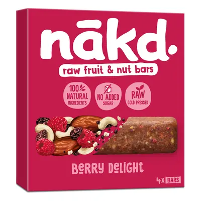 NAKD Berry Delight 4x35 g