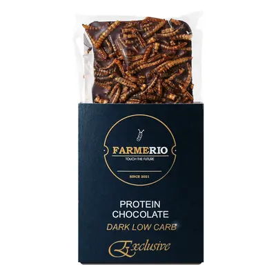 FARMERIO Protein chocolate - dark low carb 50 g