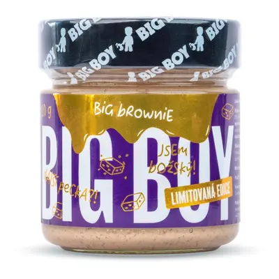 BIG BOY Big Brownie - Lískový krém s kešu a bílou čokoládou 220 g