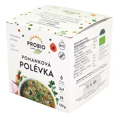 Pohanková polévka BIO 136 g PRO-BIO