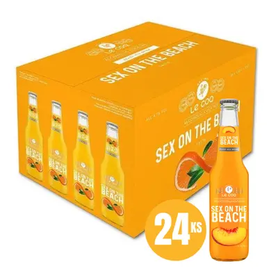 LE COQ Koktejl Sex on the Beach KARTON 24x 330 ml