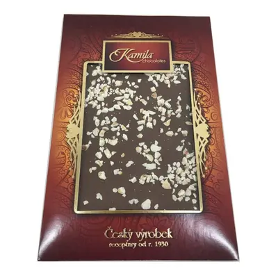 Kamila Chocolates Mléčná čokoláda s lískovými oříšky 70 g DMT 11/24