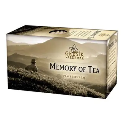 GREŠÍK černý čaj Memory of Tea 20 n.s.