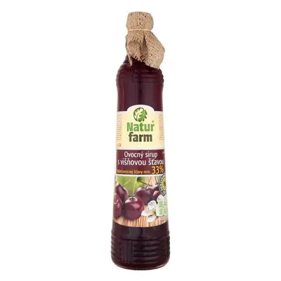 Natur Farm NaturFarm Sirup višeň min 33% 0,7 l