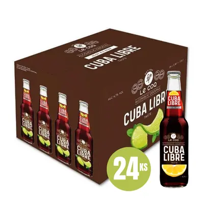 LE COQ Koktejl Cuba Libre KARTON 24x 330 ml