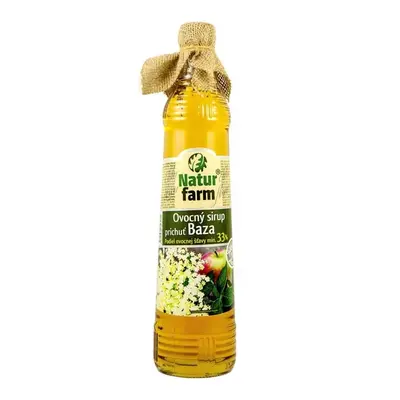 Natur Farm NaturFarm Sirup květ bezu 33% 0,7 l