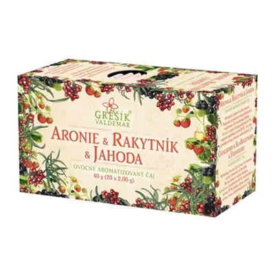 GREŠÍK Aronie & Rakytník & Jahoda 20 n.s.