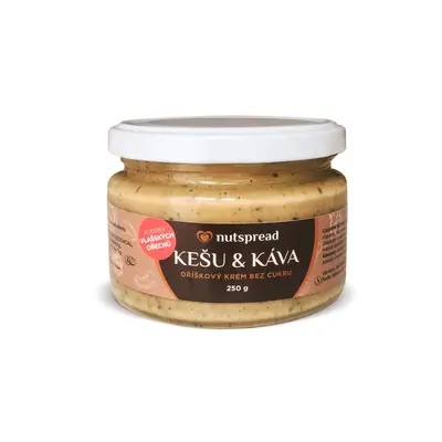 Nutspread Kešu máslo s kávou 250 g