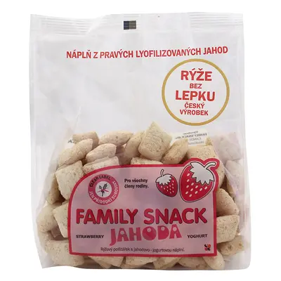 Family snack JAHODA sáček 165g