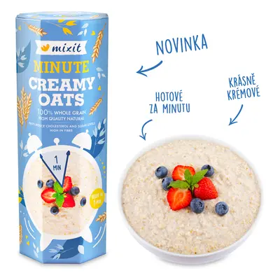 MIXIT Creamy Oats - Minutové ovesné vločky 800 g