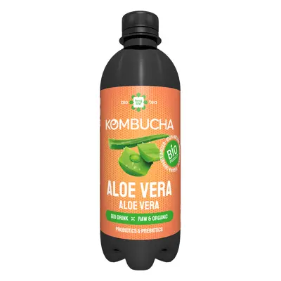 Long Lige Biotea LONG LIFE BIOTEA Kombucha Zelený čaj aloe vera 500 ml