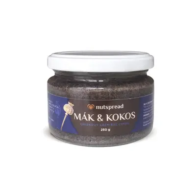 Nutspread Kokosovo-makové máslo 250 g