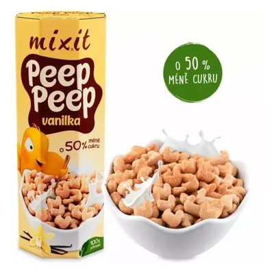 MIXIT Cereálie Peep Peep - Vanilka 280 g