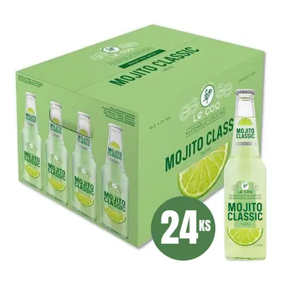 LE COQ Koktejl Mojito KARTON 24x 330 ml