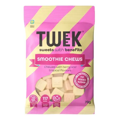 TWEEK SMOOTHIE CHEWS Pěnové bonbony bez přidaného cukru 70 g