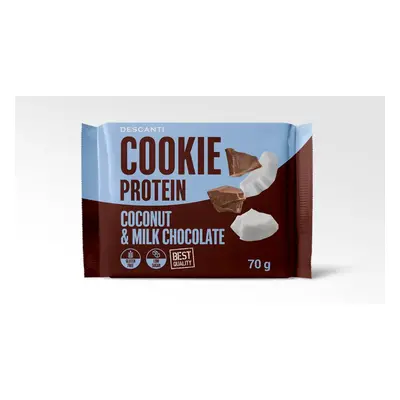 Descanti Cookie Protein Coconut & Milk Chocolate 70 g