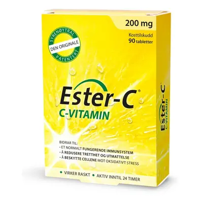 ESTER-C Vitamín C 200 mg 90 TBL