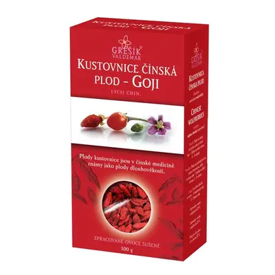 GREŠÍK Kustovnice čínská plod (Goji) 100 g