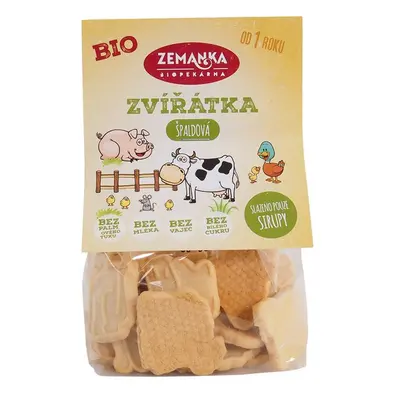 Zemanka Špaldová bio zvířátka 100 g