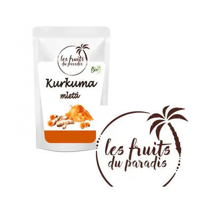 Les fruits de paradis Kurkuma mleta BIO,100g