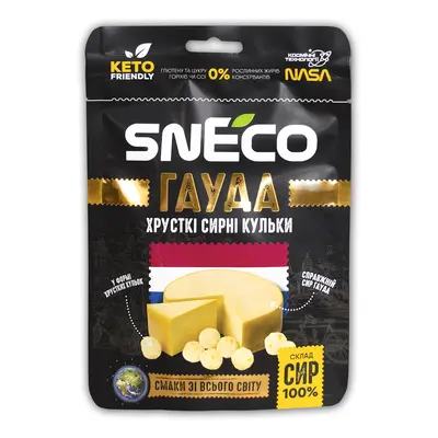 SNECO Sušený křupavý sýr GOUDA 28 g