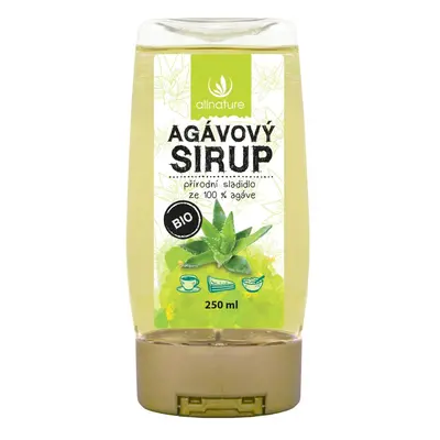 Allnature Agávový sirup BIO 250 ml