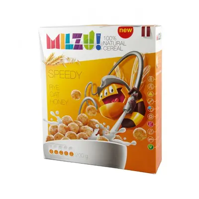 Milzu! - Cereální kuličky s medem 200g