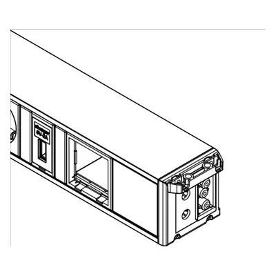 IBConnect Uchycení 90° pro zásuvku CUBO Barva: bílá