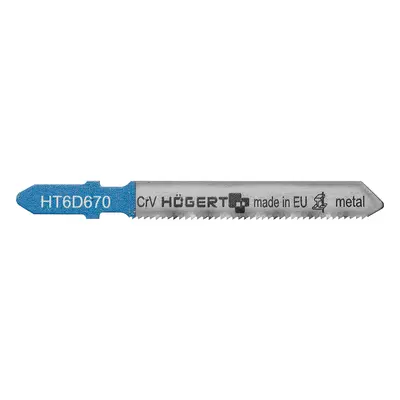 Listy přímočaré pily 100 mm, ocel/plast/hliník HOGERT HT6D670-2 2 ks