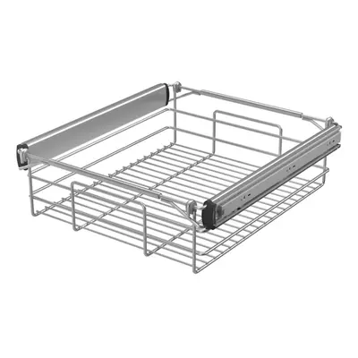 In-Design Koš na prádlo plný výsuv tlumené zavírání stříbrná Šířka koše (mm): 480 mm, Minimální 