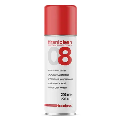 Hranipex Hraniclean 08 - ruční čistič citlivých povrchů Balení: 200 ml Spray