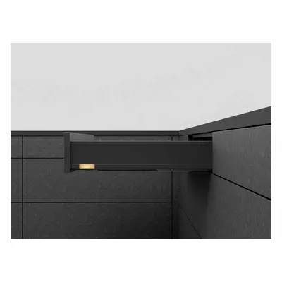 BLUM Bočnice LEGRABOX PURE "M" černá karbon L+P Jmenovitá délka [mm]: 300