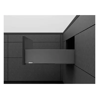 BLUM Bočnice LEGRABOX PURE "K" orion šedá L+P Jmenovitá délka [mm]: 350