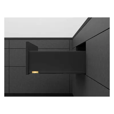 BLUM Bočnice LEGRABOX PURE "C" černá karbon L+P Jmenovitá délka [mm]: 550