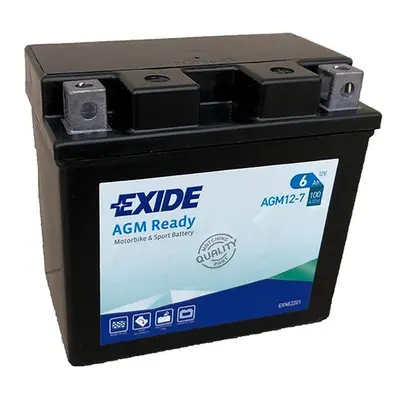 Motobaterie EXIDE BIKE AGM Ready 6Ah, 12V, AGM12-7 (YTZ7S-BS)