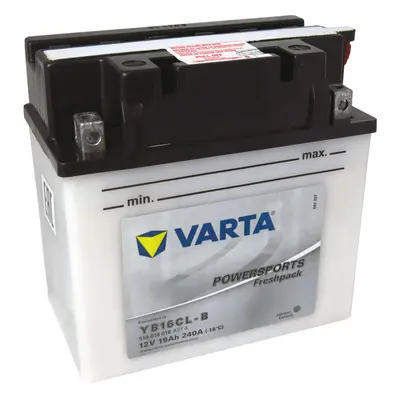 Motobaterie VARTA B16CL-B, 19Ah, 12V