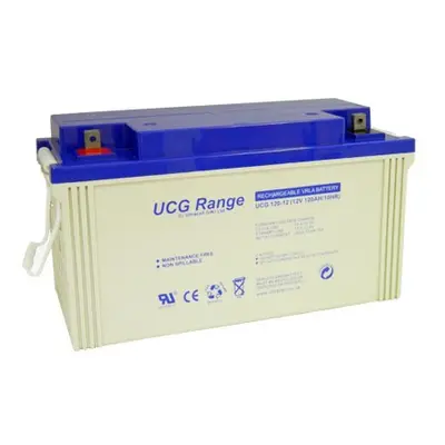 Ultracell UCG120-12 (12V - 120Ah), VRLA-GEL trakční baterie