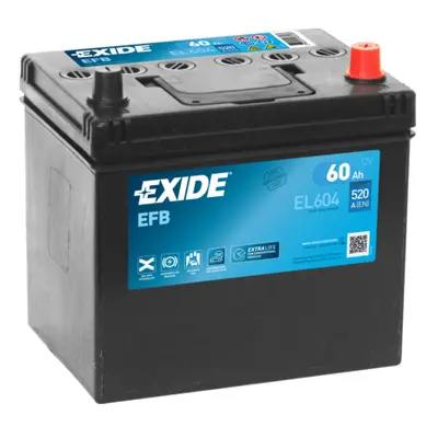 Exide Start-Stop EFB 12V 60Ah 520A EL604