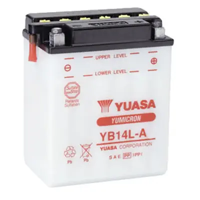 Motobaterie YUASA (originál) YB14L-A, 12V, 14Ah