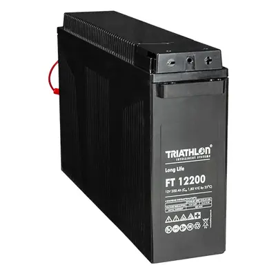 TRIATHLON FT12200 (12V - 200Ah) Záložní baterie "front terminal"