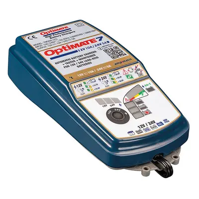 TECMATE nabíječka OPTIMATE 7, 12V - 10A / 24V - 5A, TM260