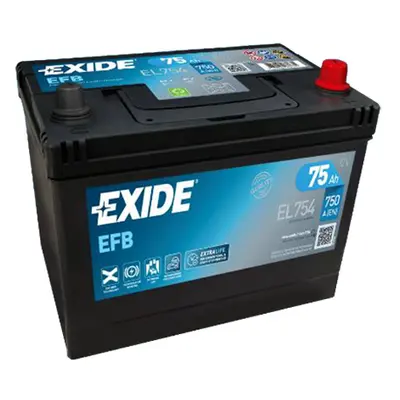 Autobaterie EXIDE EFB 75Ah, 12V, EL754