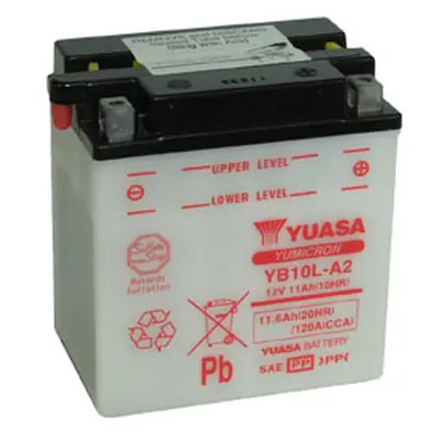 Motobaterie YUASA (originál) YB10L-A2, 12V, 11Ah