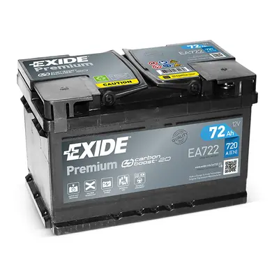 Exide Premium 12V 72Ah 720A EA722