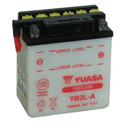 Motobaterie YUASA (originál) YB3L-A, 12V, 3Ah