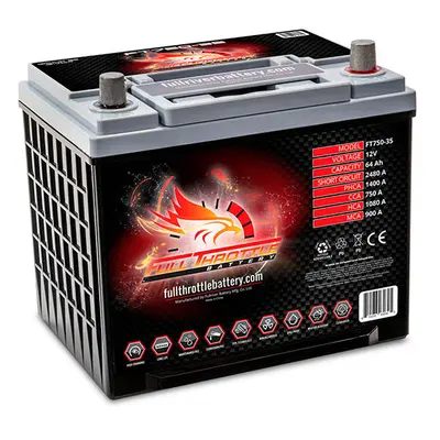 FULLRIVER FULL THROTTLE Autobaterie FT750-35, 64Ah, 12V