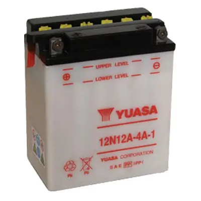 Motobaterie YUASA (originál) 12N12A-4A-1, 12V, 12Ah